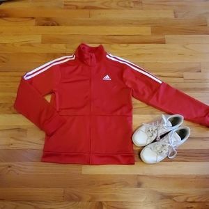 Adidas zip up (girls)